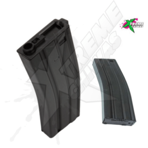 Magazine M4 Negro Metal 300 Rondas 6mm