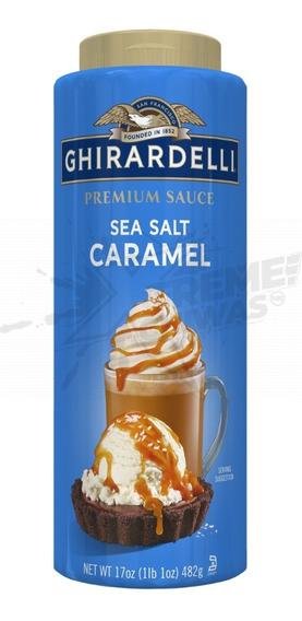 Jarabe Caramelo Sea Salt Sal Mar Ghirardelli 482gr - Image 2