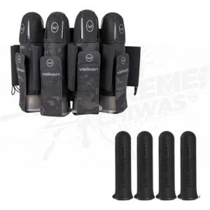 Arnes Valken Agility 4+7 Negro con Camuflajeado Pods Incluidos