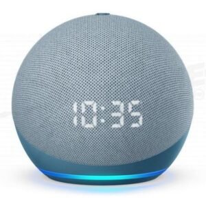 Amazon Echo Dot 4ta Generación Con Reloj Azul Alexa