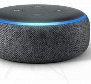 Alexa Echo Dot Amazon Negra Bocina Inteligente En Español