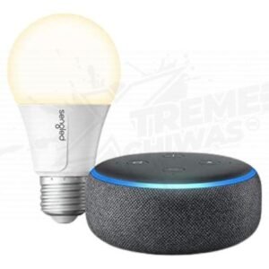 Alexa Echo Dot Generación 3 Con Foco Led Compatible
