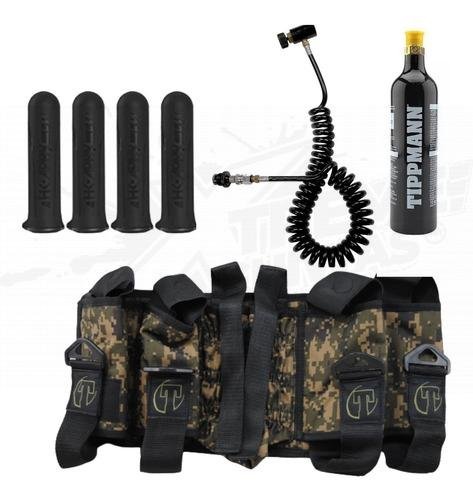 Paquete Gotcha Tippmann Arnes 4+1, Pods, Tanque 12 Oz Y Linea Remoto