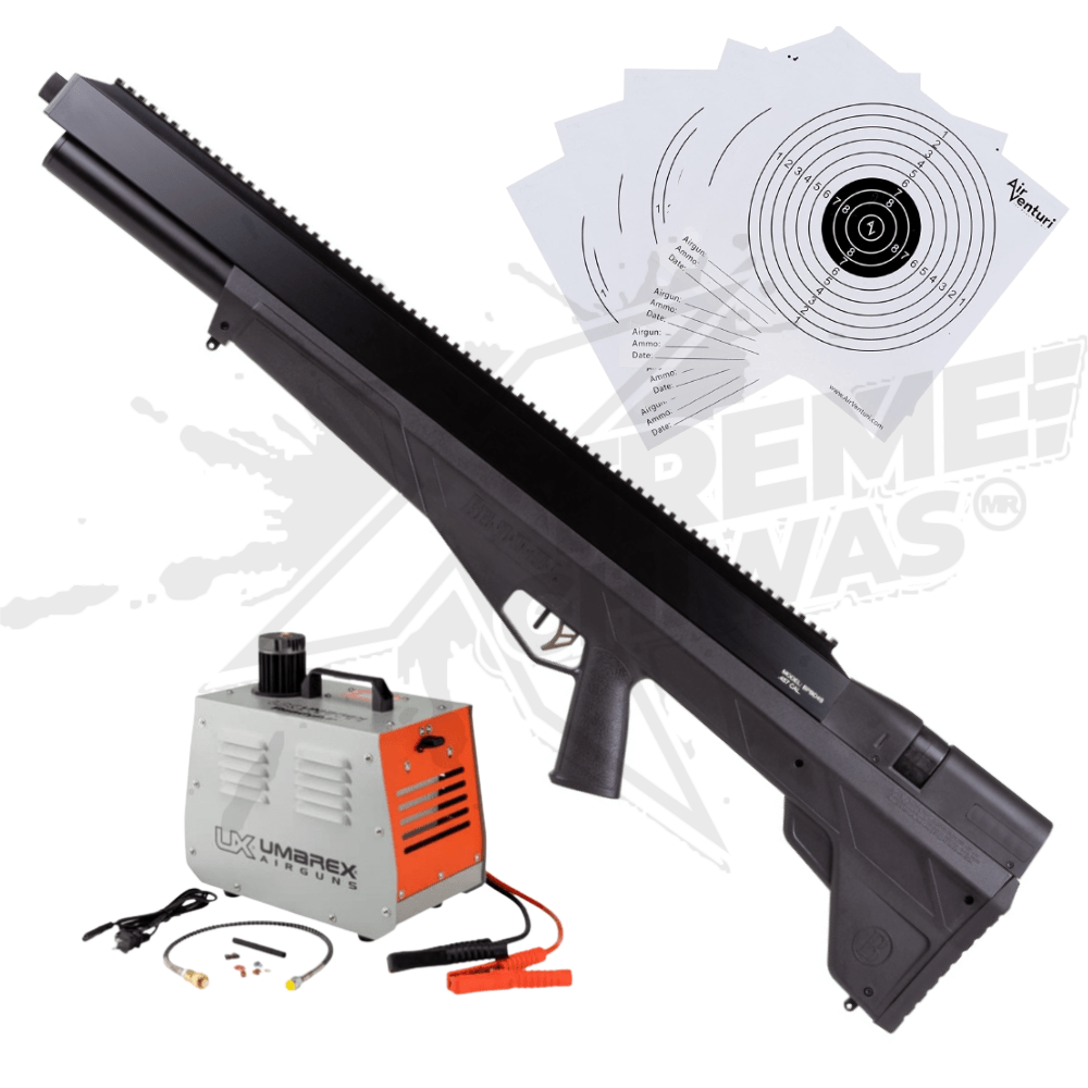 Rifle Benjamin Bulldog PCP Compresor De Aire .357