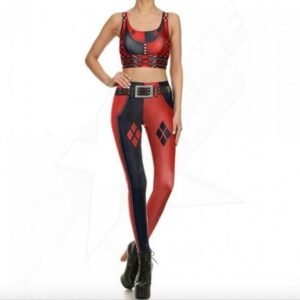 Conjunto Deportivo Comodo Gym Yoga Fit Harley Quinn