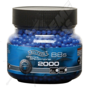 2000 Bbs .12g Walther 6mm Xtremechiwas