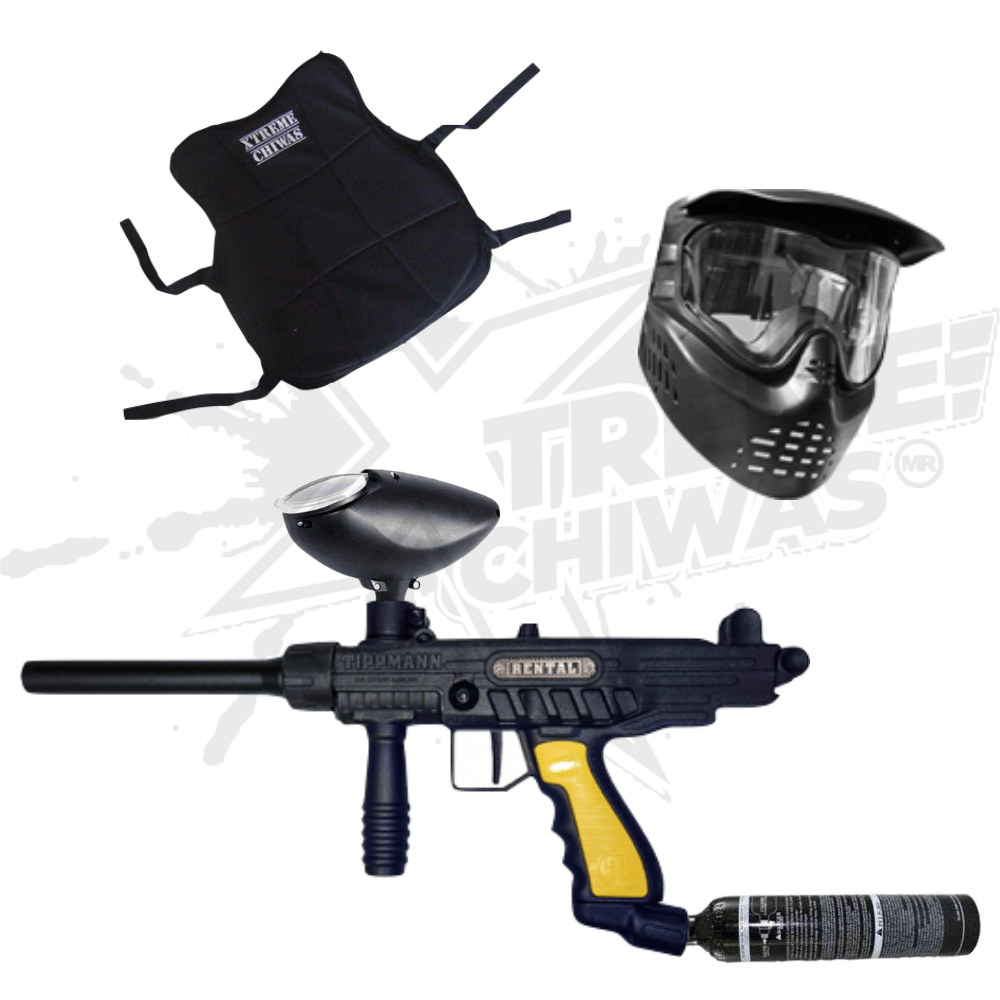 Marcadora Gotcha Tippmann Ft12 .68 Tanque Y Hopper
