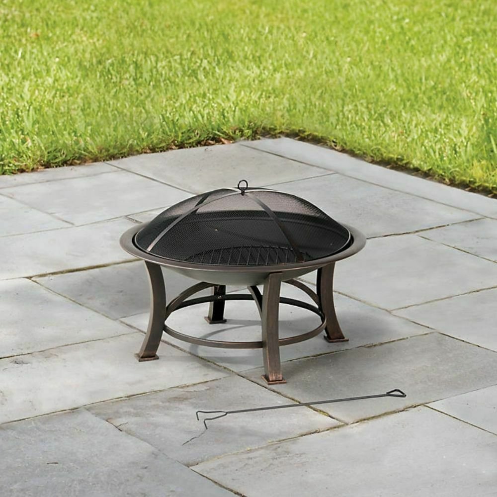 Fogata Moderna Mosaico en Vera Pozo de Fuego Invierno Para Jardín - Image 3