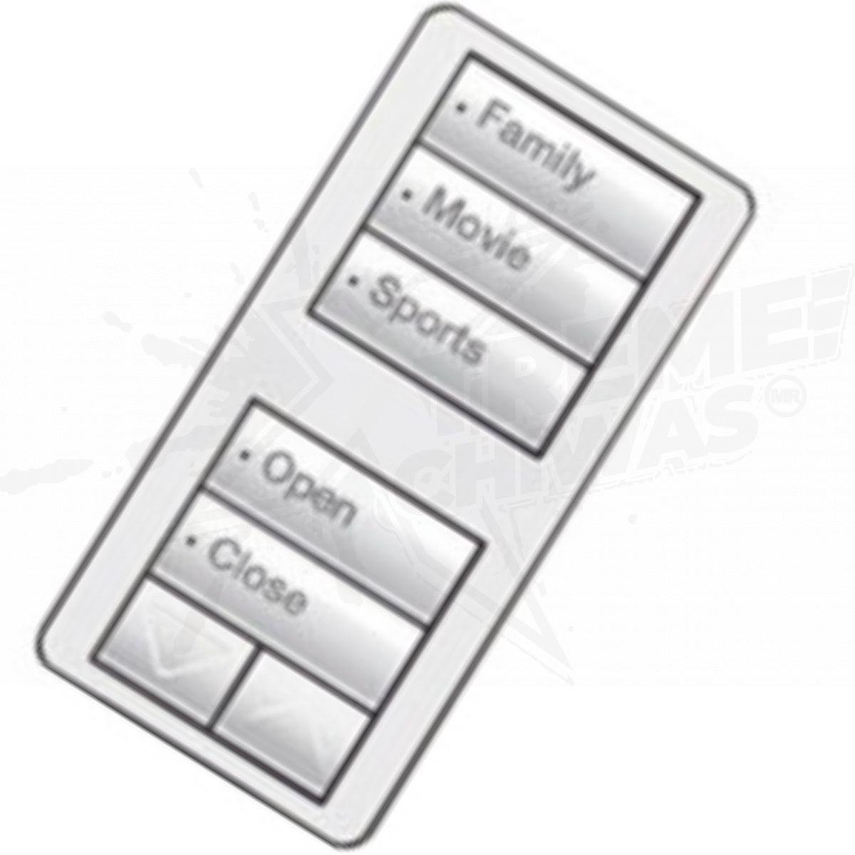 Teclado Seetouch 5 Botones 2 Botones Subir Y Bajar - Image 2