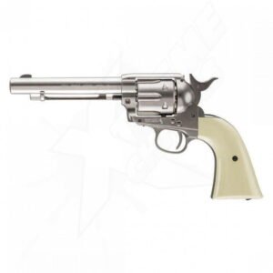 Revolver Nickel Colt Peacemaker CO2 .177 (4.5mm)