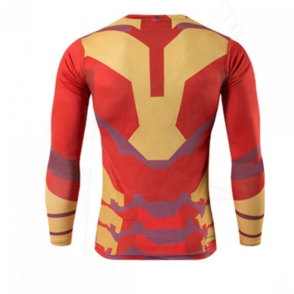 T-shirt Corta Comics Superheroes Iron Man Hombre - Image 2