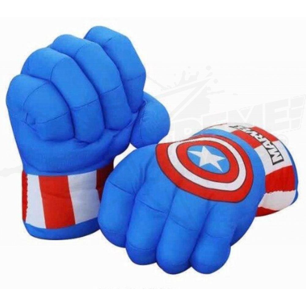 Juguete Guantes Puño Capitan America Marvel Avengers