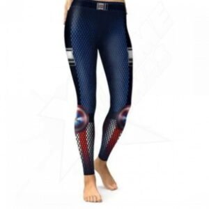Legging Deportivo Mallones Capitan America 3d Gym Yoga