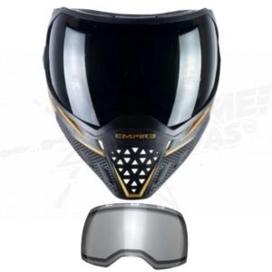 Careta Negro Con Dorado Thermal Ninja Therman Clear
