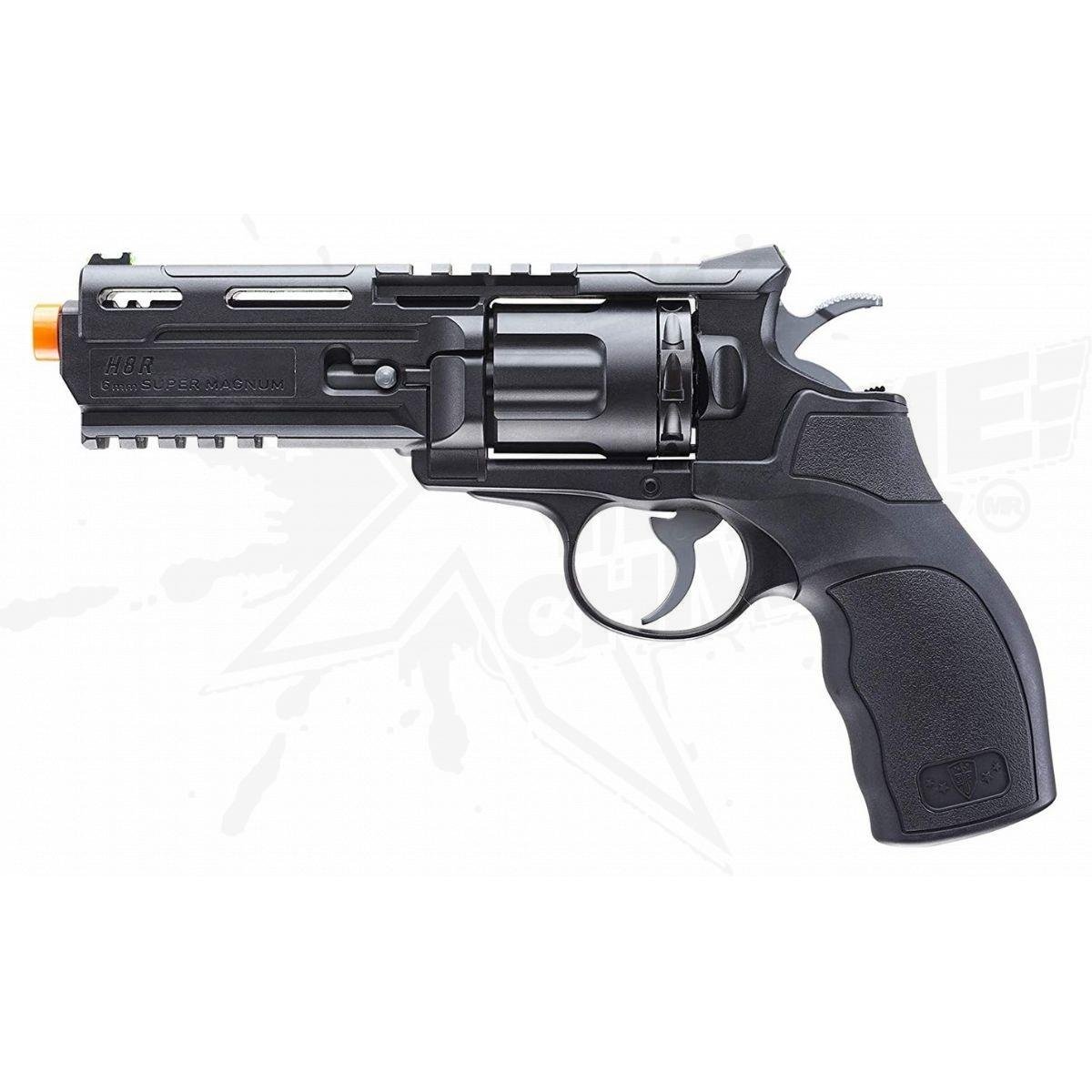 Revolver Airsoft Elite Force H8r Negro CO2 Bbs 6mm