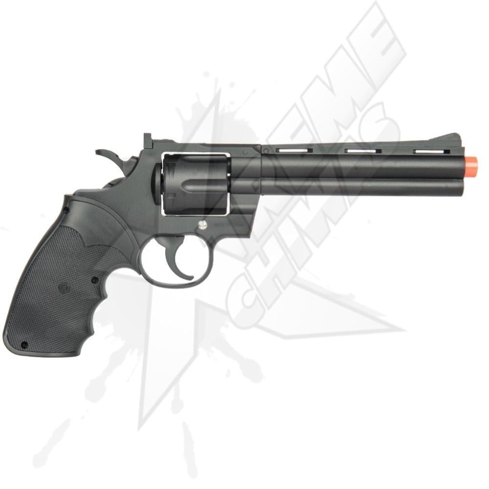 Pistola Airsoft Revolver G36B Resorte Bbs 6mm - Image 4