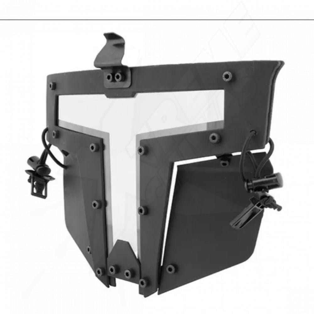 Careta Airsoft Negra Lancer Tactical Airsoft Casco Táctico Xtremechiwas - Image 3