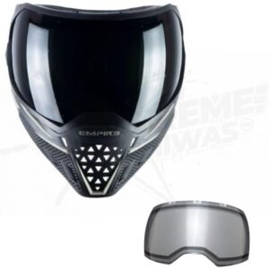 Careta Empire Goggle Blanco y Negro Thermal Ninja