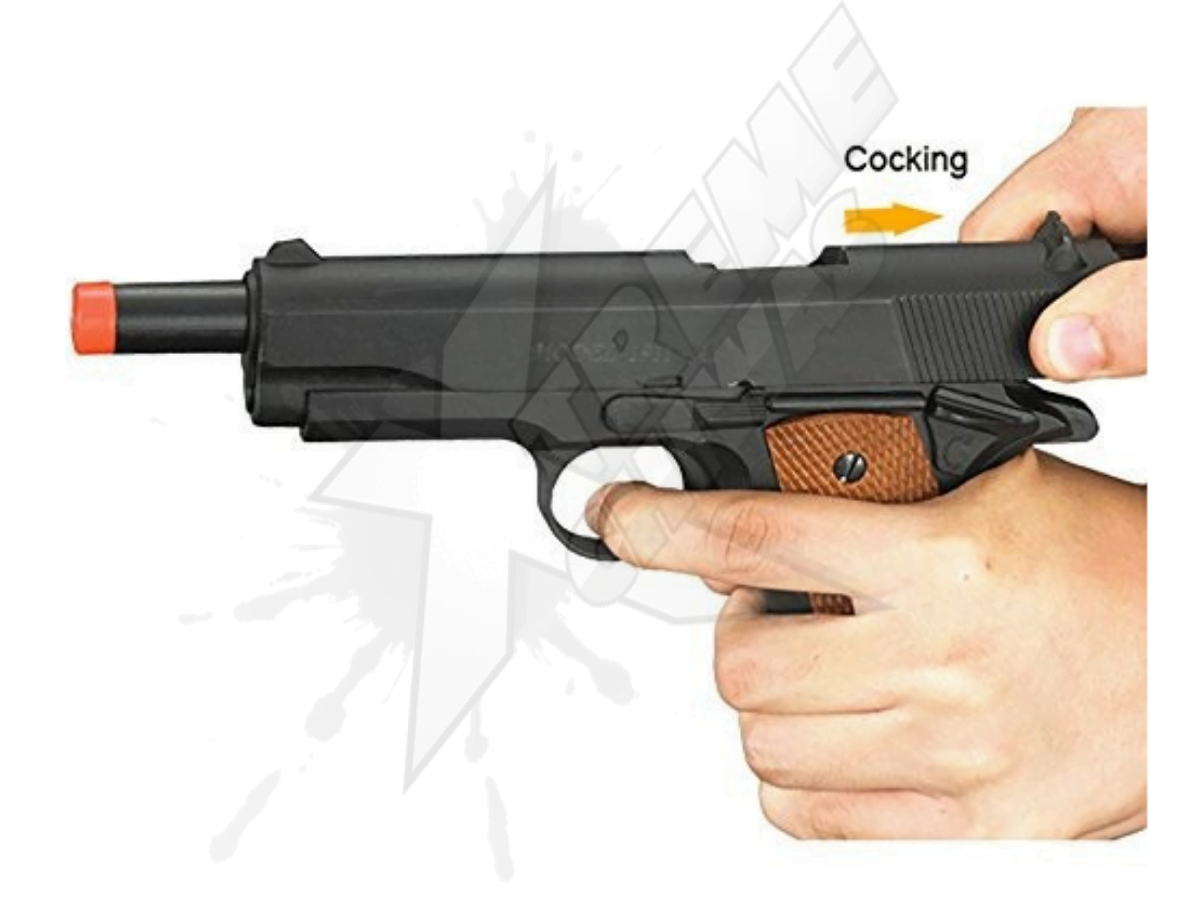 Pistola Airsoft Colt Combat Commander Laser Bbs 6mm - Image 4