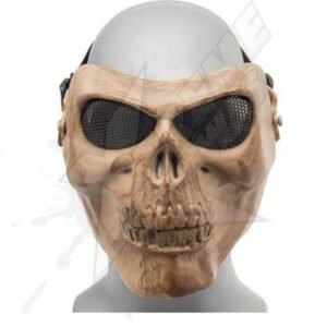 Mascara Media Cara Tactica Militar Calavera