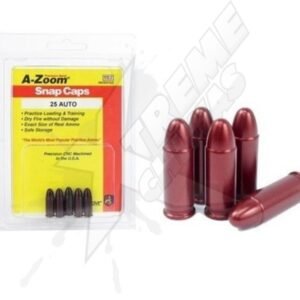 Caps A Zoom Balas Snap 25 Auto Protector Metal Paquete 5