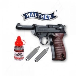 Pistola Walther P38 Blowback CO2 Bbs Metal .177 (4.5mm)
