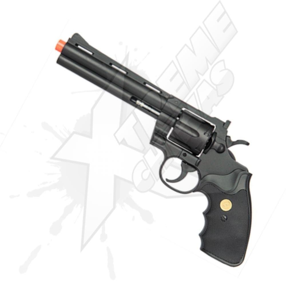 Pistola Airsoft Revolver G36B Resorte Bbs 6mm - Image 5