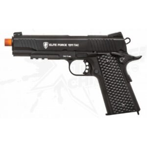 Pistola Airsoft Elite Force 1911 TAC Blowback CO2 Bbs 6mm