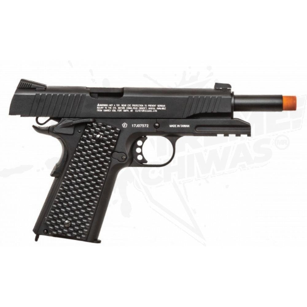 Pistola Airsoft Elite Force 1911 TAC Blowback CO2 Bbs 6mm - Image 2