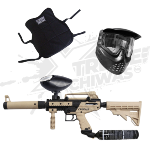 Paquete Marcadora Gotcha Tippmann Cronus Tactical CO2 .68