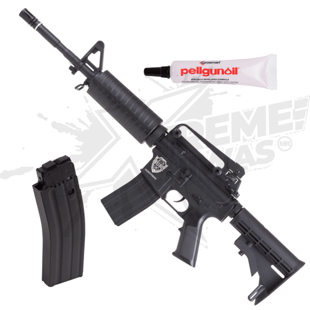 Rifle Hellboy M4 R15 Magazine CO2 .177 (4.5mm)