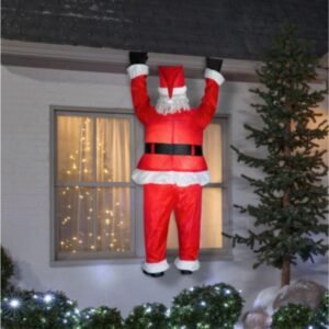 Santa Claus Colgante Del Techo Soplado Por Aire Navidad