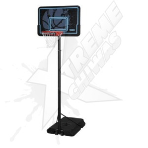 Canasta 44" Portátil Aro Ajustable Court Spaldin