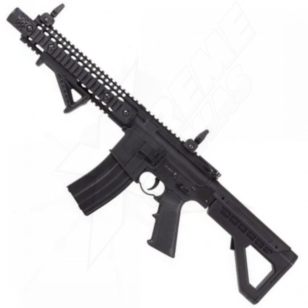 Rifle Crosman DPMS SBR Full-Auto Negro CO2 .177 (4.5mm)