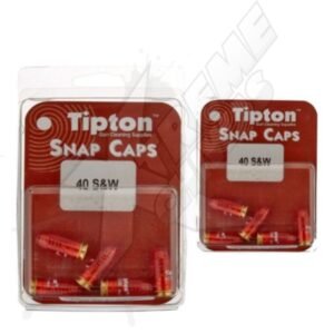 Snap Caps Tipton 40 S&w 5 Pz Cartucho De Practica