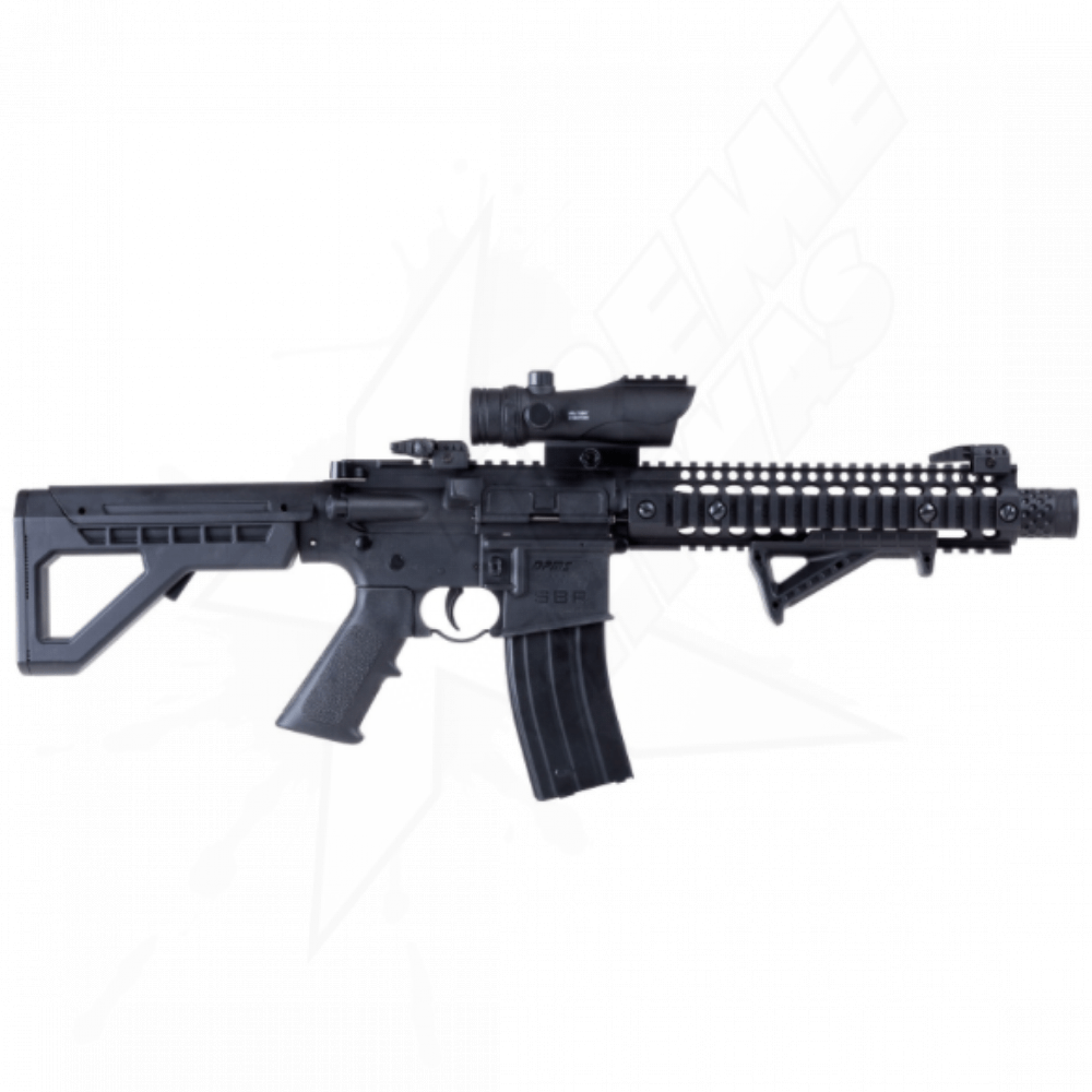 Rifle Crosman DPMS SBR Negro Fullauto Mira Red Dot Bbs .177 (4.5mm) - Image 3