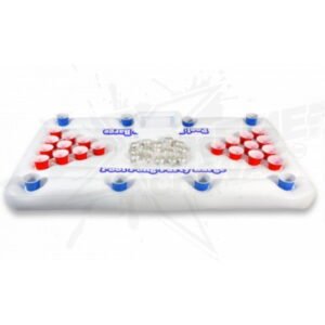 Inflable Gopong Pool Lounge Beer Pong Con Hielera