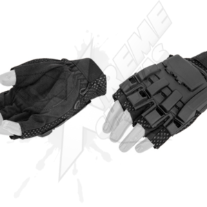 Guantes Negros Medio Dedo Lancer Tactical