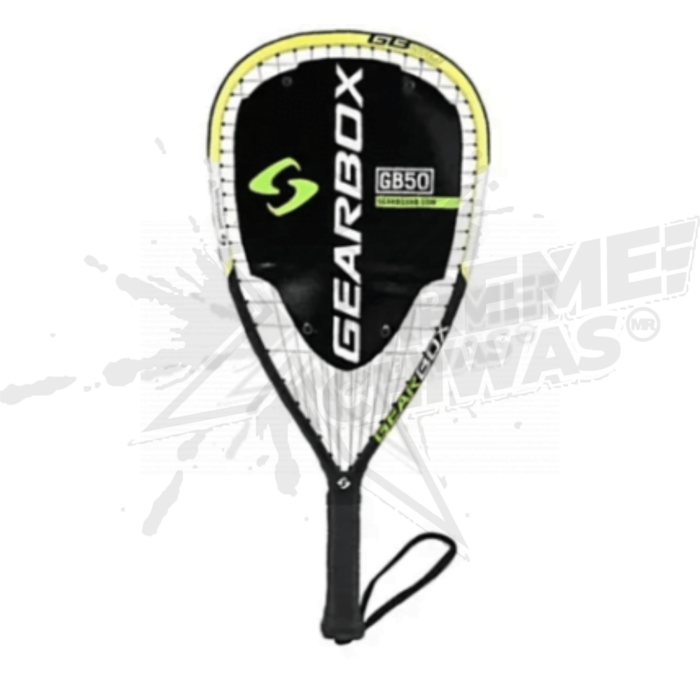 Raqueta Para Racquetball Gearbox Gb50 3 5/8 Negro Verde Gearbox GB50 Raquetball