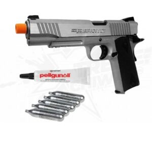 Pistola Airsoft Elite Force 1911 TAC Blow Back CO2 6mm