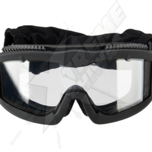 Lentes Goggles Protectores Negro Trasparente Lancer Tactical