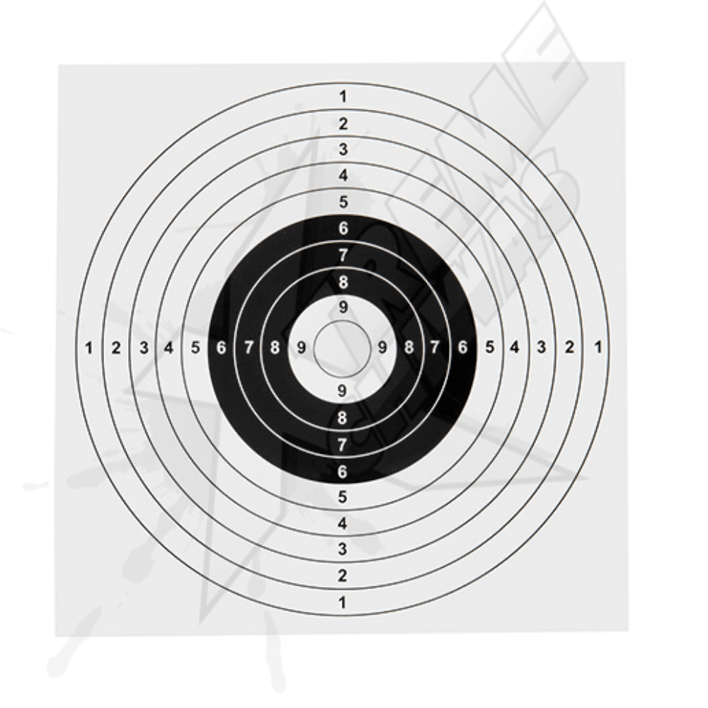 100 Dianas Repuesto Tiro Al Blanco Target Lancer Tactical - Image 2