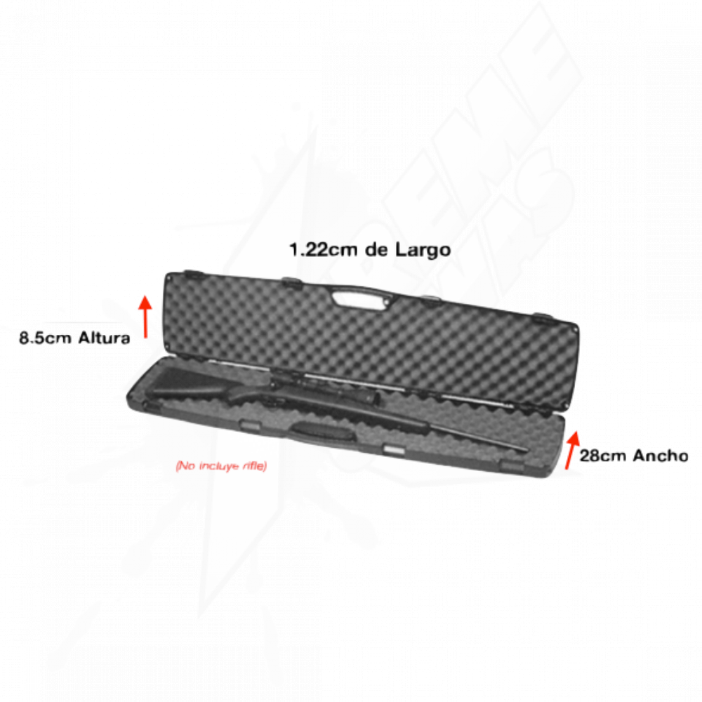 Estuche Rigido Para Rifle Escopeta SE Series 50.5 inch 1.22cm (48.38in) x 28cm (11in) x 8.5cm (3.38in) Xtremechiwas