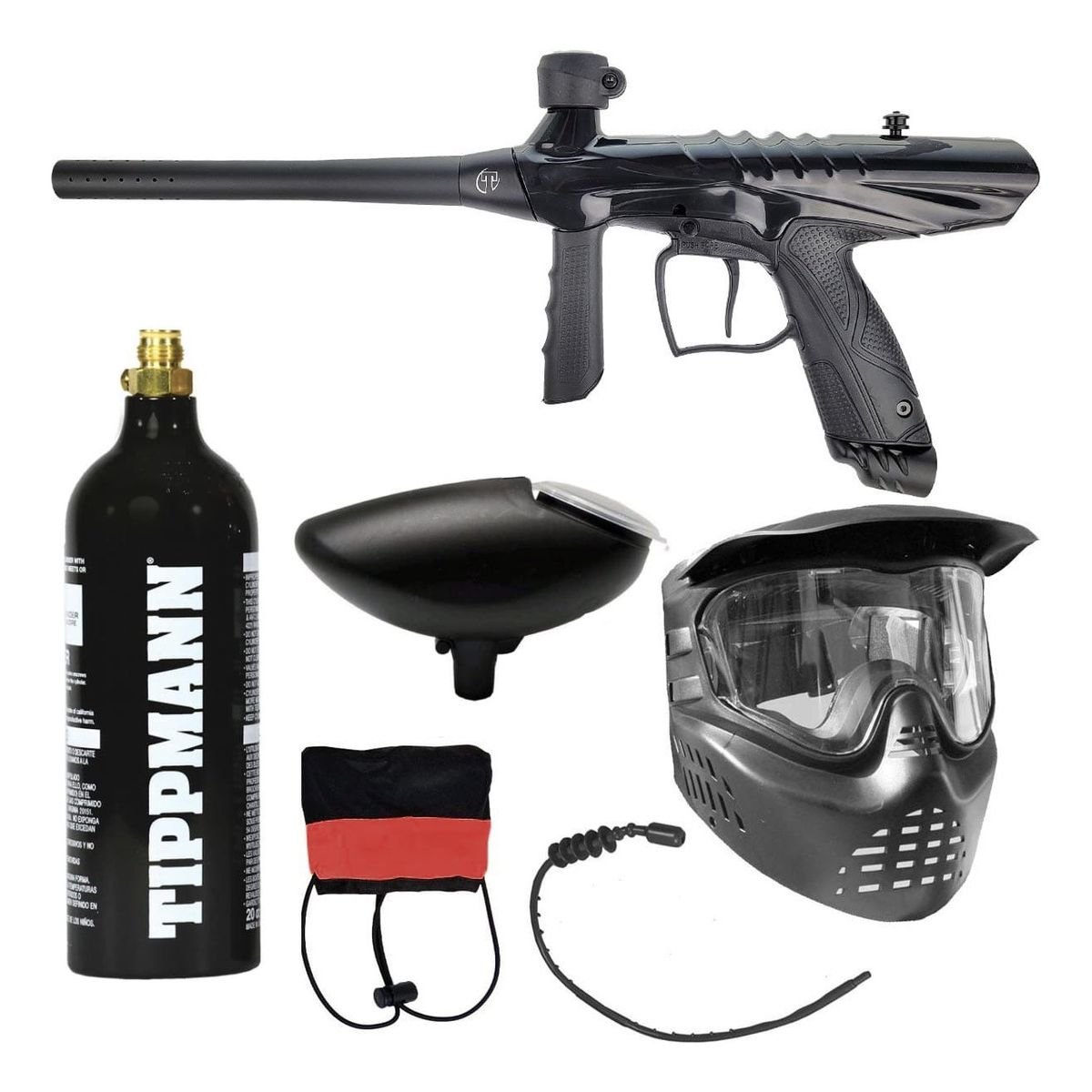 Paquete Marcadora Gotcha Tippmann Gryphon CO2 .68