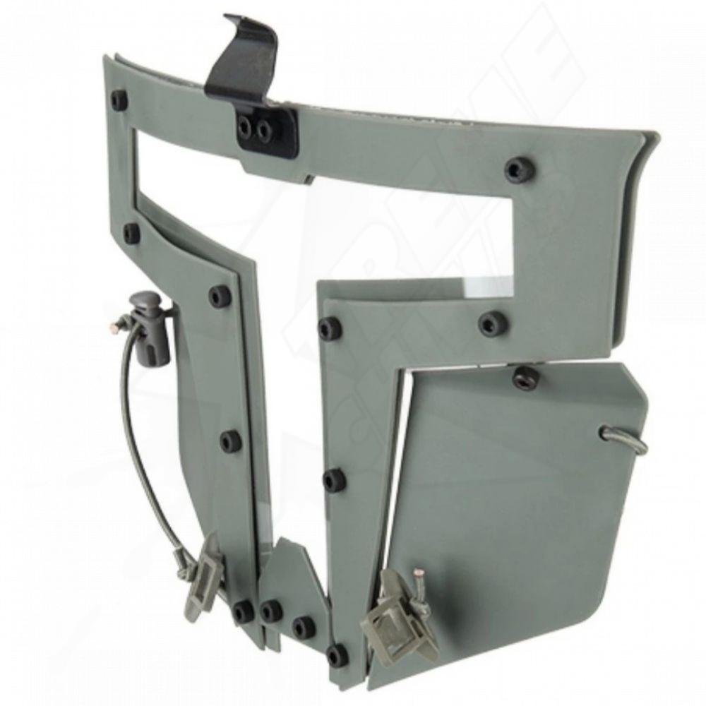 Máscara Careta Malla Airsoft Gris Lancer Tactical Airsoft para Casco Táctico - Image 4