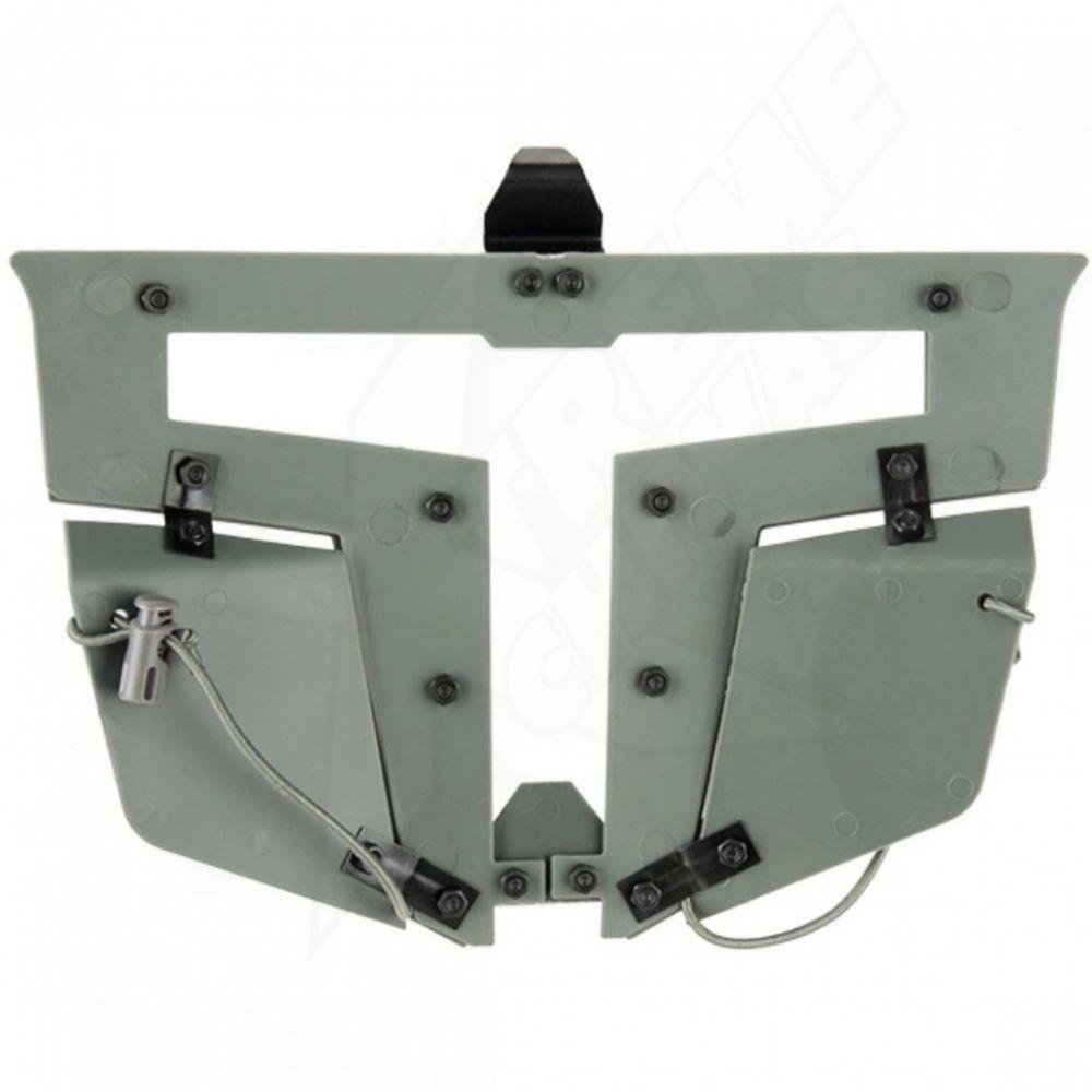 Máscara Careta Malla Airsoft Gris Lancer Tactical Airsoft para Casco Táctico - Image 5