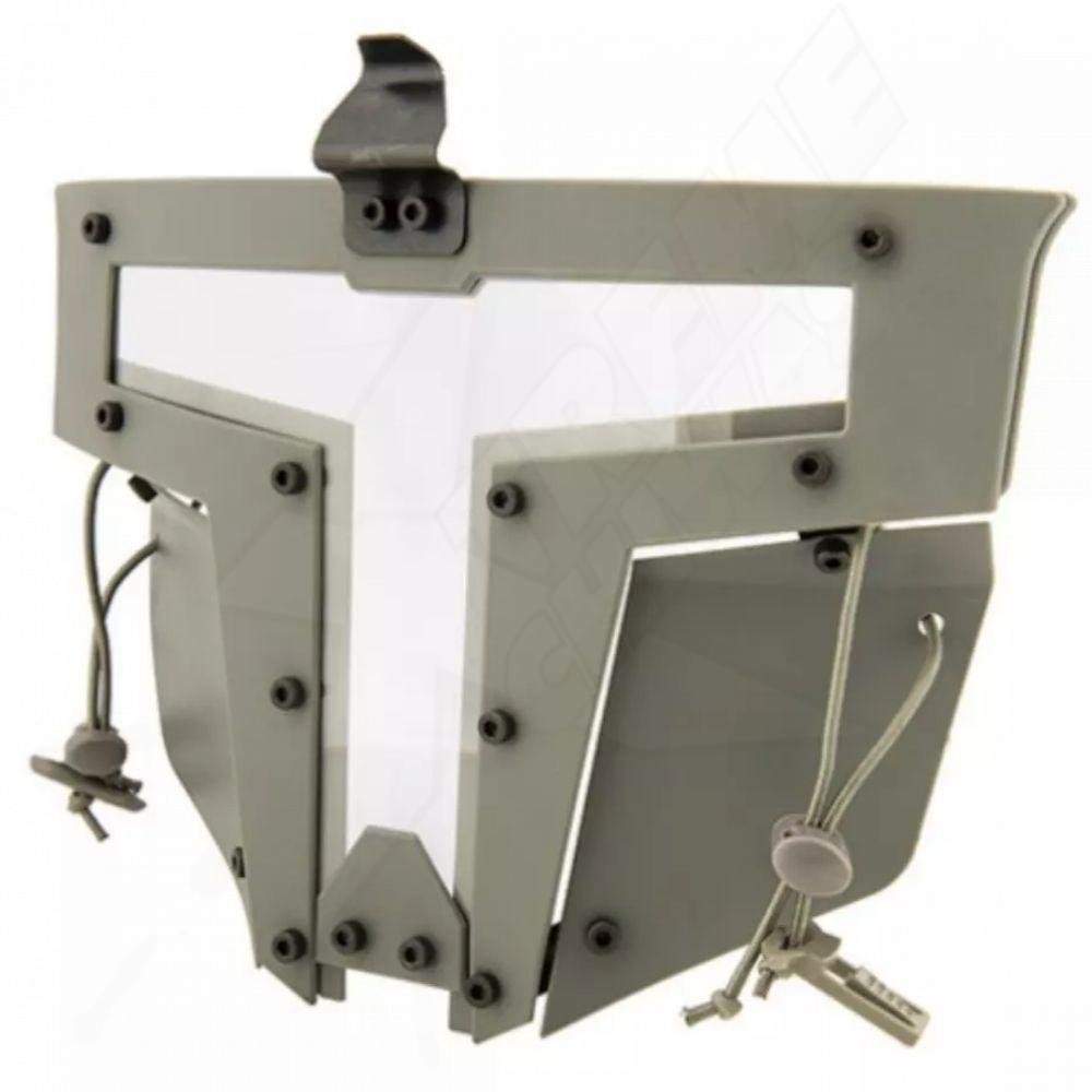 Máscara Careta Malla Airsoft Gris Lancer Tactical Airsoft para Casco Táctico - Image 6