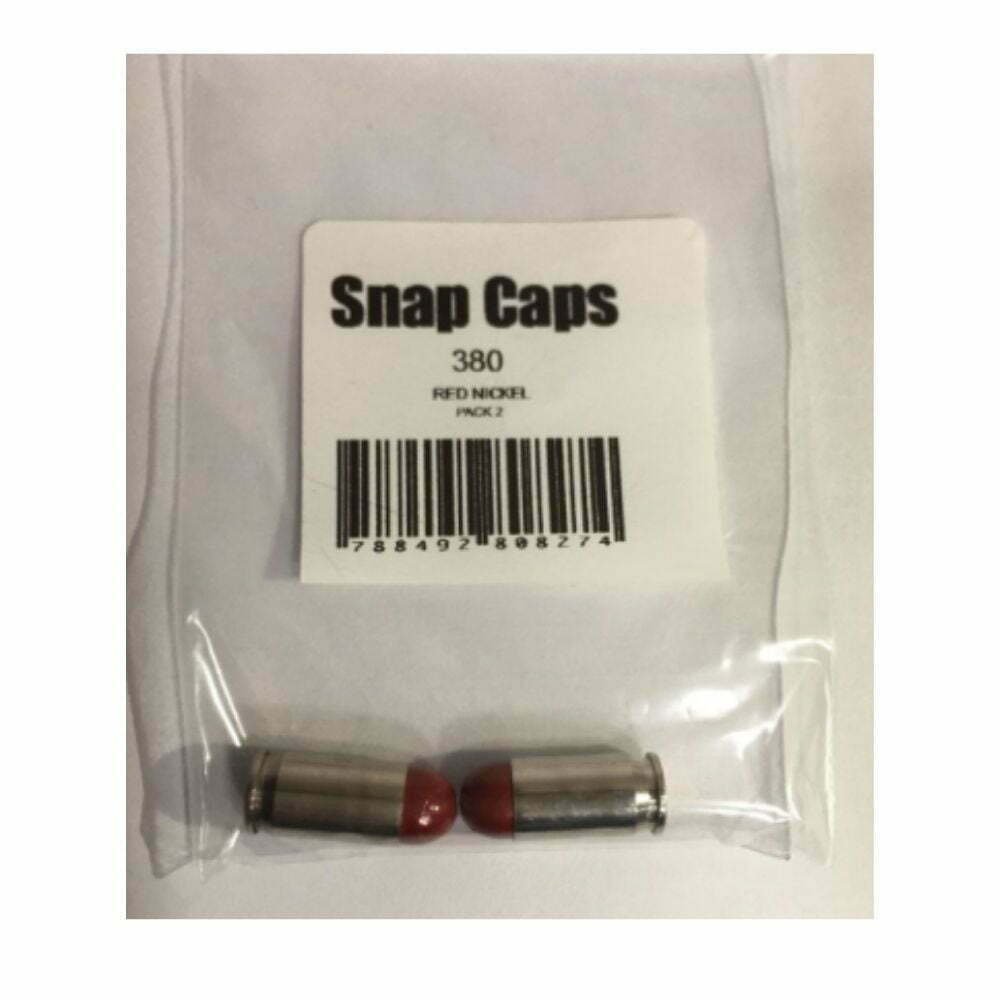 Paquete 2 Snap Caps 380 Red Nickel Rojos - Image 3