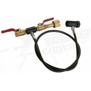 Estación de llenado de CO2 de doble válvula Deluxe Paintball