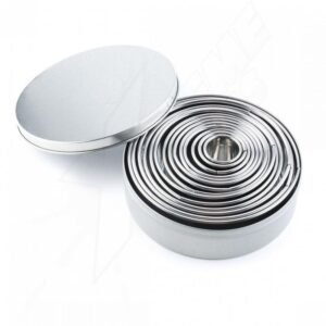 Juego De Moldes Worallymy 14 Piezas Acero Inoxidable